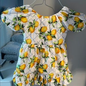 Janie and Jack Lemon Dress